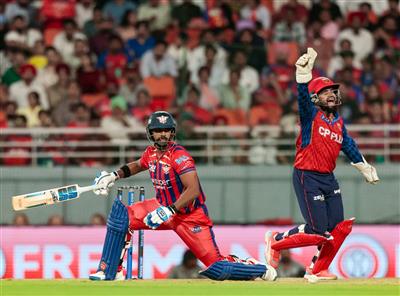 पंजाब किंग्स की धमाकेदार जीत, लखनऊ को 54 रन से हराया