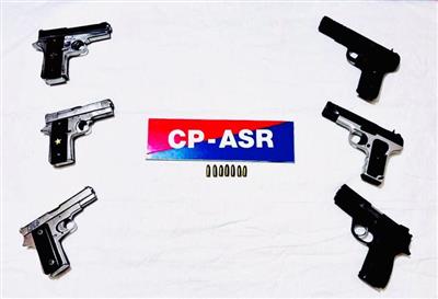 सरहद पार और मध्य प्रदेश आधारित हथियार तस्करी मॉड्यूल का अमृतसर में पर्दाफाश; छह पिस्तौलों समेत तीन गिरफ्तार