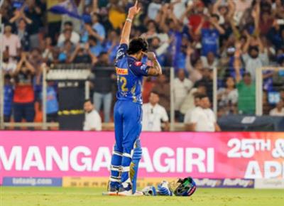 आईपीएल 2026: तिलक वर्मा का तूफानी शतक, एमआई ने जीटी को दिया 200 रन का टारगेट