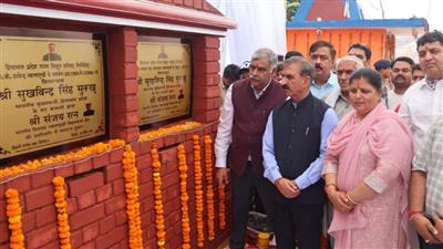 CM ने ज्वालामुखी में विद्युत मंडल और उपमंडल कार्यालय भवन के निर्माण कार्य का किया शिलान्यास
