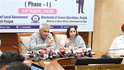 दो चरणों में होगी जनगणना-2027 : डॉ. नवजोत खोसा, आईएएस, निदेशक जनगणना