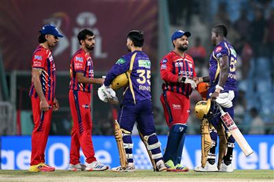 KKR ने सुपर ओवर में LSG को हराकर रोमांचक जीत दर्ज की