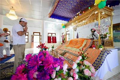 ਅੰਡੇਮਾਨ-ਨਿਕੋਬਾਰ ਵਿਖੇ ਸਥਿਤ ਸ੍ਰੀ ਸਿੰਘ ਸਭਾ ਗੁਰਦੁਆਰਾ 'ਚ ਨਤਮਸਤਕ ਹੋਏ ਰਾਹੁਲ ਗਾਂਧੀ