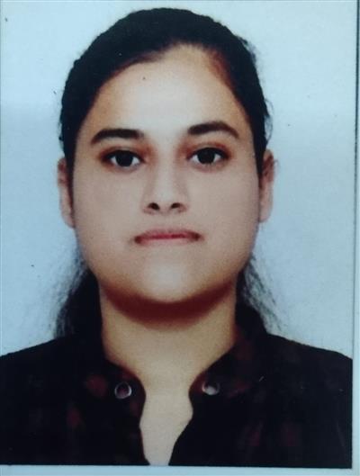 ਪ੍ਰੀਅੰਕਾ ਨੇ  ਪੰਜਾਬ ਯੂਨੀਵਰਸਿਟੀ ਵਿੱਚੋਂ ਪਹਿਲਾ ਸਥਾਨ ਹਾਸਿਲ ਕੀਤਾ