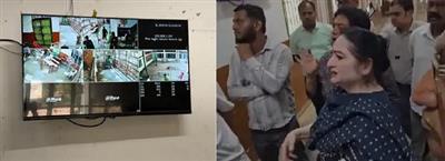 पंचकूला में स्ट्रांग रूम पर संग्राम : EVM के कैमरे बंद होने पर कांग्रेस प्रत्याशी का हंगामा, MLA चंद्रमोहन के साथ पहुंचीं सुधा भारद्वाज