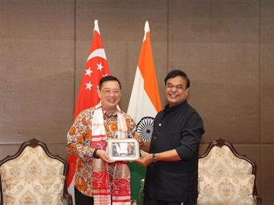 सिंगापुर ने असम में जीत के लिए हिमंता बिस्वा सरमा को दी बधाई, राज्य के विकास के लिए दोहराया समर्थन