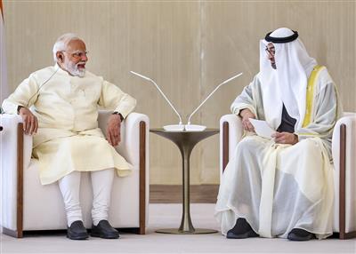 ਭਾਰਤ 'ਚ 5 ਬਿਲੀਅਨ ਡਾਲਰ ਦਾ ਨਿਵੇਸ਼ ਕਰੇਗਾ UAE; ਰੱਖਿਆ, ਊਰਜਾ ਅਤੇ ਗੈਸ ਸਪਲਾਈ 'ਤੇ ਵੀ ਹੋਏ ਸਮਝੌਤੇ