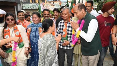 चारों नगर निगमों में खिलेगा कमल, कांग्रेस सरकार के खिलाफ जनता में आक्रोश: जयराम ठाकुर