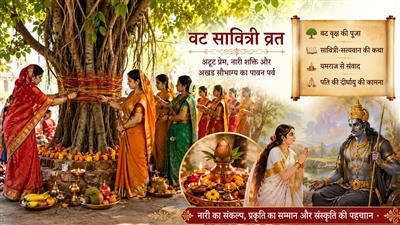 वट सावित्री व्रत : भारतीय संस्कृति में प्रेम, प्रकृति और आध्यात्मिक चेतना की महागाथा