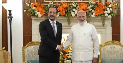 पीएम मोदी और साइप्रस राष्ट्रपति निकोस क्रिस्टोडौलिड्स के बीच अहम बैठक, कई मुद्दों पर हुई चर्चा