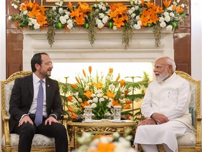 भारत और साइप्रस ने वैश्विक व्यापार, कनेक्टिविटी को नया आकार देने में आईएमईसी की क्षमता पर की चर्चा
