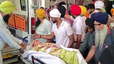अमृतसर के गुरुद्वारा शहीदां साहिब में बड़ा हादसा, लंगर हॉल की छत गिरी, दो महिलाओं की मौत