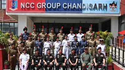 चंडीगढ़ ग्रुप के NCC कैडेट्स के लिए स्कूबा डाइविंग कैंप