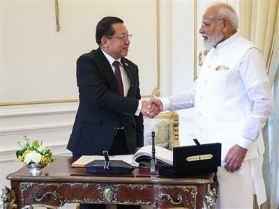 भारत के खिलाफ नहीं होने देंगे हमारे देश का इस्तेमाल, PM मोदी से मिल म्यांमा के राष्ट्रपति ने किया वादा