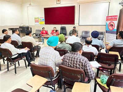 ਵੈਕਟਰ-ਬੌਰਨ ਤੇ ਵਾਟਰ ਬੌਰਨ ਬਿਮਾਰੀਆਂ ਦੀ ਰੋਕਥਾਮ ਲਈ ਸਿਹਤ ਵਿਭਾਗ ਅਲਰਟ ਮੋਡ 'ਤੇ