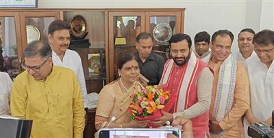 डा. अर्चना गुप्ता ने विधिवत रूप से ग्रहण किया प्रदेश अध्यक्ष का पदभार