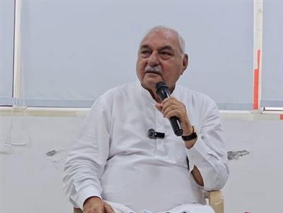 प्रदेश में कानून व्यवस्था का दिवाला पिट चुका है : भूपेंद्र सिंह हुड्डा
