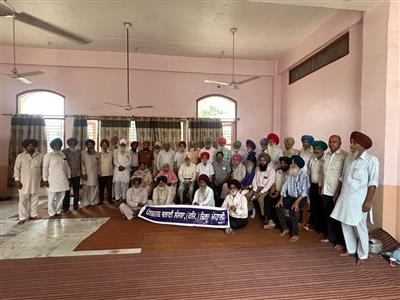 ਪੈਨਸ਼ਨਰਜ਼ ਭਲਾਈ ਸੰਸਥਾ (ਰਜਿ.) ਜ਼ਿਲ੍ਹਾ ਮੋਹਾਲੀ ਦੀ ਮੀਟਿੰਗ ਸ਼੍ਰੀ ਸੁਖਦੀਪ ਸਿੰਘ ਜ਼ਿਲ੍ਹਾ ਪ੍ਰਧਾਨ ਦੀ ਪ੍ਰਧਾਨਗੀ ਹੇਠ ਖਰੜ ਵਿਖੇ ਹੋਈ