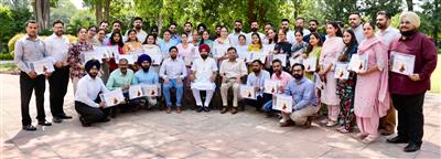 ਹਰਦੀਪ ਸਿੰਘ ਮੁੰਡੀਆਂ ਨੇ 48 ਜ਼ਿਲ੍ਹਾ ਸਿਸਟਮ ਮੈਨੇਜਰਾਂ ਅਤੇ ਸਹਾਇਕ ਸਿਸਟਮ ਮੈਨੇਜਰਾਂ ਨੂੰ ਨਿਯੁਕਤੀ ਪੱਤਰ ਸੌਂਪੇ