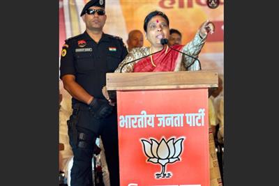 भाजपा की सोच राष्ट्र हित सर्वाेपरि की है और सेवा ही हमारा मूल मंत्र है - डा. अर्चना गुप्ता
