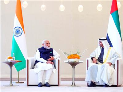 जी7 सम्मेलन में पीएम मोदी और यूएई राष्ट्रपति की मुलाकात, रणनीतिक सहयोग पर चर्चा