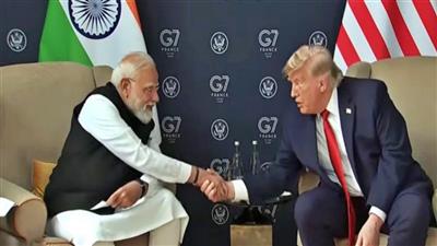 जी-7 समिट में मोदी-ट्रंप की अहम बैठक, व्यापार और पश्चिम एशिया पर हुई चर्चा