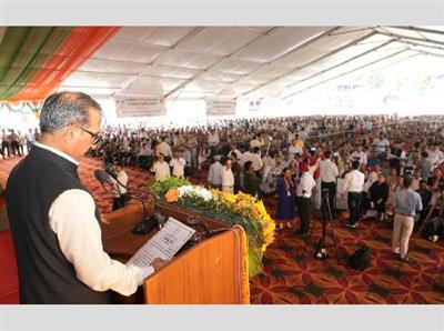 मुख्यमंत्री ने कांगड़ा जिले के नवनिर्वाचित पंचायत प्रधानों एवं उप-प्रधानों को शपथ दिलाई