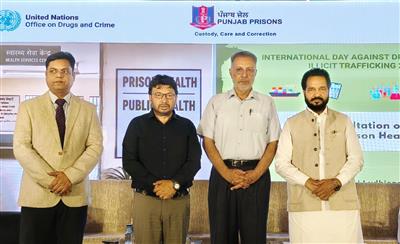 पंजाब ने जेलों में स्वास्थ्य और पुनर्वास सेवाओं को मजबूत करने की अपनी प्रतिबद्धता दोहराई, यूनाइटेड नेशंस ऑफिस ऑन ड्रग्स एंड क्राइम के साथ सहयोग को और किया सुदृढ़