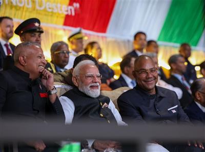 भारत को एक भरोसेमंद मित्र और साझेदार होने पर गर्व है: सेशेल्स राष्ट्रीय दिवस समारोह में शामिल होने पर बोले पीएम मोदी