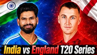 ਕਦੋਂ ਸ਼ੁਰੂ ਹੋਵੇਗੀ IND vs ENG ਟੀ20 ਸੀਰੀਜ਼? ਨੋਟ ਕਰ ਲਵੋ 5 ਮੈਚਾਂ ਦਾ ਪੂਰਾ ਸ਼ਡਿਊਲ