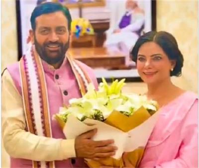ਮਸ਼ਹੂਰ ਅਦਾਕਾਰਾ ਸਤਿੰਦਰ ਸੱਤੀ ਨੇ CMਨਾਇਬ ਸਿੰਘ ਸੈਣੀ ਨਾਲ ਕੀਤੀ ਮੁਲਾਕਾਤ