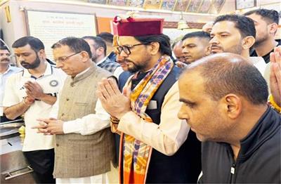 Shimla: तमाम वैश्विक चुनौतियों के बीच प्रधानमंत्री ने राष्ट्र प्रथम के भाव से किया काम : अनुराग