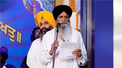 ਪੰਥਕ ਇਕੱਤਰਤਾ ਦੌਰਾਨ ਪਾਸ ਕੀਤਾ ਗਿਆ ਮਤਾ ਸ਼੍ਰੋਮਣੀ ਕਮੇਟੀ ਪ੍ਰਧਾਨ ਧਾਮੀ ਵੱਲੋਂ ਪੇਸ਼