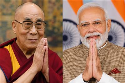 प्रधानमंत्री मोदी समेत कई नेताओं ने दलाई लामा को 91वें जन्मदिन पर दी शुभकामनाएं