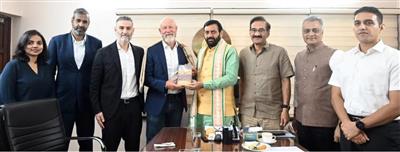 मुख्यमंत्री नायब सिंह सैनी से आइकिया इंडिया के सीईओ ने की मुलाकात