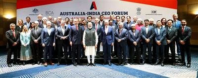 मेलबर्न में भारत-ऑस्ट्रेलिया सीईओ फोरम में शामिल हुए पीएम मोदी, आर्थिक साझेदारी मजबूत करने पर जोर