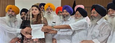 'ਸਤਲੁਜ ਫਿਲਮ' 'ਤੇ ਪਾਬੰਦੀ ਖਿਲਾਫ SGPC ਦਾ ਵੱਡਾ ਰੋਸ ਮਾਰਚ, ADC ਨੂੰ ਸੌਂਪਿਆ ਮੰਗ ਪੱਤਰ
