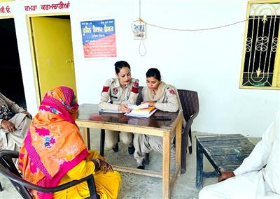 पंजाब पुलिस के महिला हेल्प डेस्कों को महिलाओं और बच्चों के खिलाफ अपराधों से संबंधित 2.31 लाख से अधिक शिकायतें प्राप्त