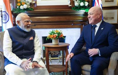 पीएम मोदी की न्यूज़ीलैंड यात्रा में 10 समझौते, भारत-न्यूज़ीलैंड बने रणनीतिक साझेदार