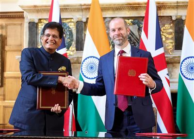 भारत–ब्रिटेन CETA : वैश्विक आर्थिक नेतृत्व की दिशा में भारत का बड़ा कदम