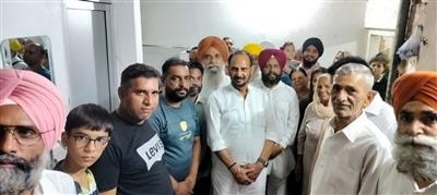 ਵਿਜੇ ਸ਼ਰਮਾ ਟਿੰਕੂ ਨੇ ਖਰੜ ਵਾਰਡ 21 ਵਾਸੀਆਂ ਨਾਲ ਕੀਤੀ ਮੀਟਿੰਗ