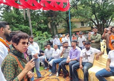 छात्रों की आवाज़, शिक्षा व्यवस्था में सुधार और जनहित के मुद्दे संसद में पूरी मजबूती से उठाएगी कांग्रेस :कुमारी सैलजा