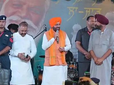 ਨਕੋਦਰ ਪਹੁੰਚੇ ਹਰਿਆਣਾ ਦੇ CM ਸੈਣੀ, ਕਿਹਾ-ਪੰਜਾਬ ਫਿਰ ਬਣੇ ਦੇਸ਼ ਦਾ ਨੰਬਰ-1 ਸੂਬਾ