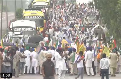 दिल्ली मार्च की तैयारी : शंभू बॉर्डर पर जुटने लगे भारी संख्या में किसान, पंजाब-हरियाणा सीमा पर सुरक्षा सख्त