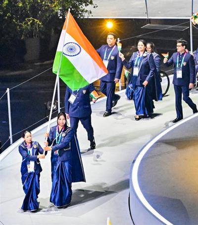 Commonwealth Games 2026: ग्लासगो में किंग चार्ल्स तृतीय ने की शुरुआत, मीराबाई-लवलीना रहीं भारत की ध्वजवाहक