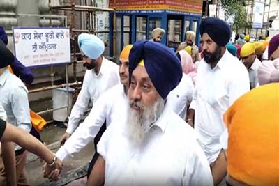 श्री अकाल तख्त साहिब से शुरू हुआ 'मीरी-पीरी खालसा मार्च', सुखबीर सिंह बादल ने संगत से की खास अपील