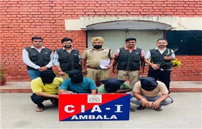 अंबाला में सट्टेबाजों पर पुलिस का शिकंजा, 4 आरोपी धड़ दबोचे; लाखों की नकदी व तीन लग्जरी कारें बरामद