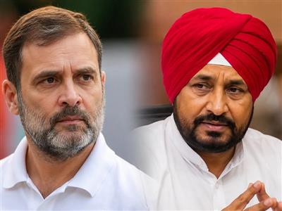 राहुल गांधी का भाषण छोड़ पंजाब पहुंचे चन्नी, वॉट्सऐप मैसेज के बाद भी नहीं मानी बात?
