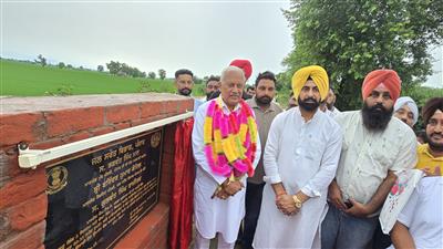 शुतराना हलके के 56 गांवों की 68,500 एकड़ भूमि को सिंचाई के लिए मिला नहरी पानी: बरिंदर कुमार गोयल
