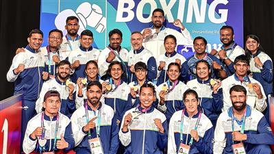 CWG 2026: ਭਾਰਤ ਦੇ 10 'ਚੋਂ 7 ਮੈਡਲਾਂ 'ਤੇ ਛਾਇਆ ਹਰਿਆਣਾ! ਪ੍ਰੀਤੀ, ਜੈਸਮੀਨ ਅਤੇ ਪ੍ਰਿਯਾ ਨੇ ਗੋਲਡ ਜਿੱਤ ਕੇ ਰਚਿਆ ਇ